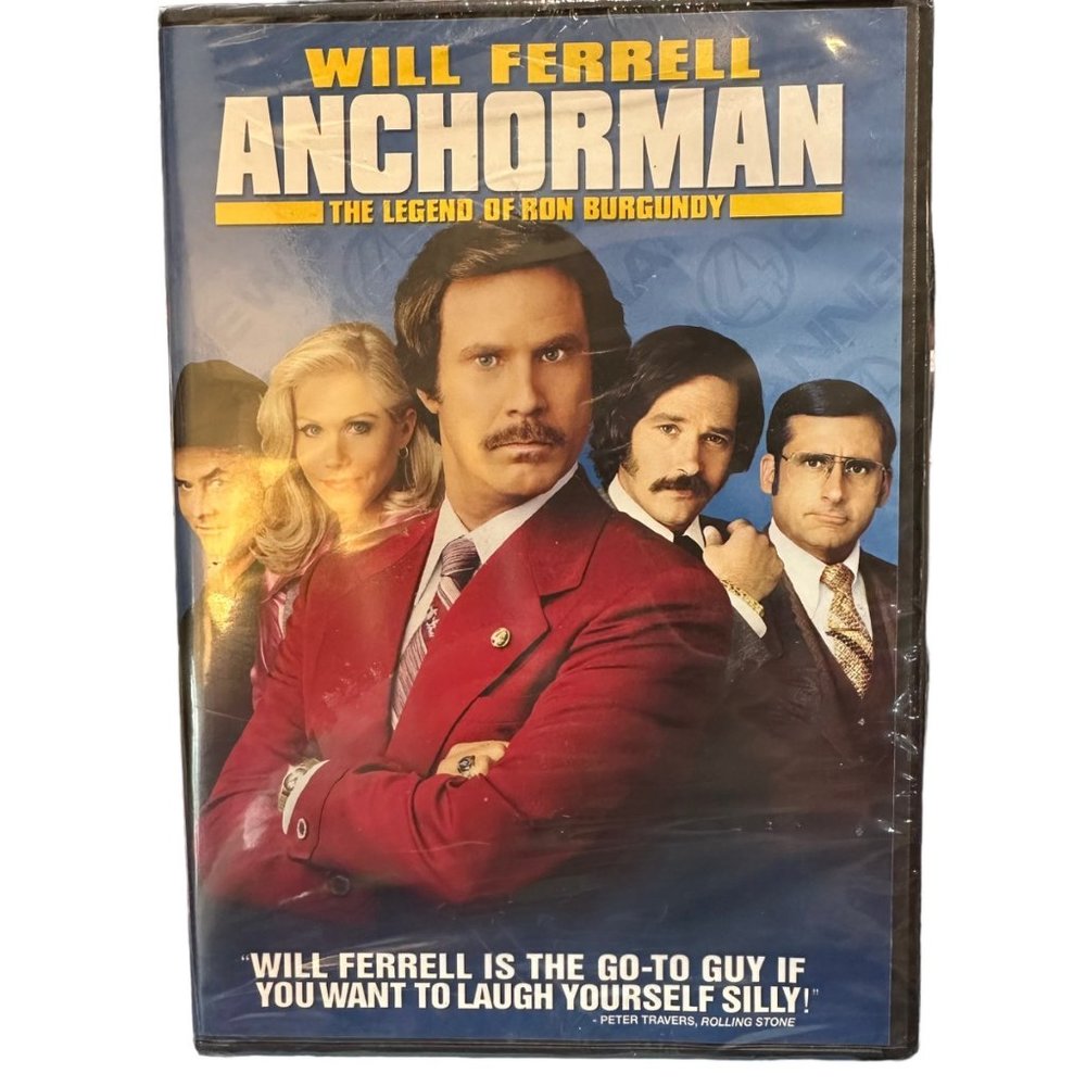 Anchorman the Legend of Ron Burgundy Full Screen Edition DVD Movie New Sealed